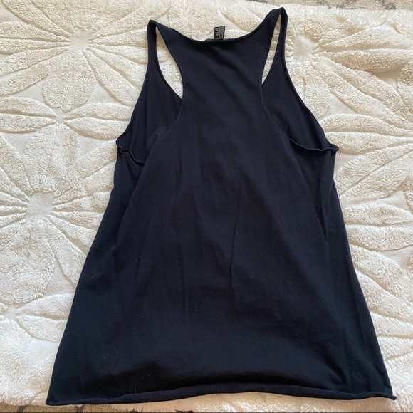 Forever 21 Black Racerback Tank Top Size Small - Picture 8 of 9